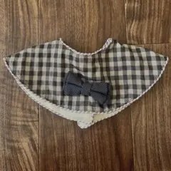 MARLMARL ボウタイ付きチェックスタイ