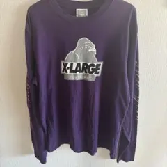 T*O様 X-LARGE ロングTシャツ　紫　Lサイズ