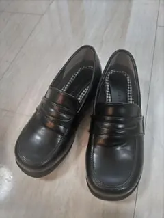 子供用ローファー 黒 21.0cm (20.5cm中敷)