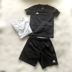 adidas 半袖半ズボンセットアップ & UNDERARMOUR ￼Tシャツ