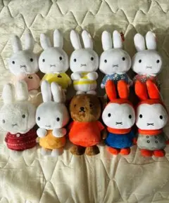 ミッフィー ぬいぐるみセット 10点 まとめ
