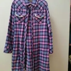 値下げ　ユニクロ  シャツワンピース140サイズ