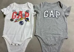 【6ヶ月〜12ヶ月】GAP ベビー ロンパース 2枚セットのサムネイル