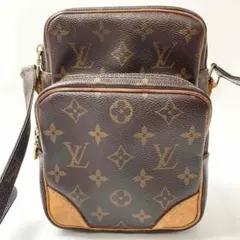 ルイヴィトン　モノグラム　アマゾン　ショルダーバッグ　ブラウン