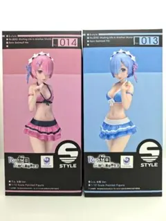 S-style ラム レム 水着Ver. フィギュア 2体セット - メルカリ