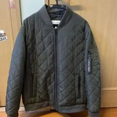 え*り様 カルバンクライン 中綿 キルティング ボンバージャケット MA-1 カ