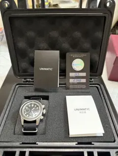 美品 UNIMATIC CLASSIC クロノグラフ ダイバーズ UC3 - メルカリ