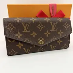 【新型ICチップ】ルイヴィトン モノグラム ポルトフォイユサラ ローズバレリーヌ