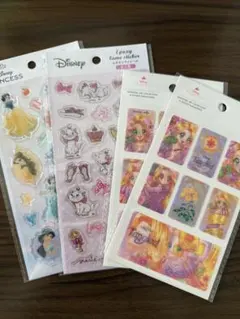 ディズニープリンセスエポキシラメシール おしゃれキャット ラプンツェル3Dシール