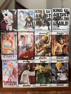 ワンピース フィギュア まとめ売り 12点セット KING OF ARTIST