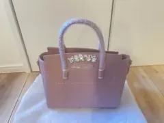 jillstuartピンク ビジューロイヤルトート