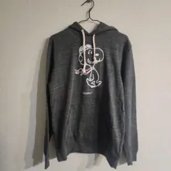 Vintage PEANUTS スヌーピー 　フード付き　長袖トレーナー M