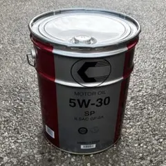 美品　トヨタ純正　キャッスル　オイル缶　ペール缶　20Ｌ　空き缶　5W-30のサムネイル
