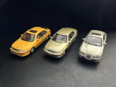 SAAB 9-3 / 9-5/ Jaguar S typeミニカー 3台1/64