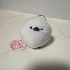 シマエナガ フェイスマスコット ぬいぐるみ