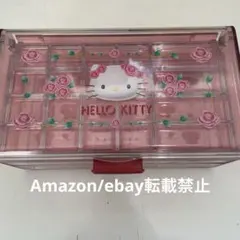 ハローキティ　三段　ジュエリーケース