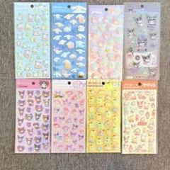 【匿名発送】サンリオ ぷくっとシール セット 8枚