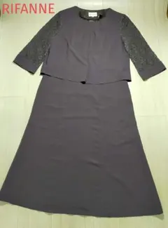 RIFANNE  リファンネ　東京ソワール　五分袖　ワンピース　サイズ　11