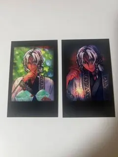 悪魔執事と黒い猫 あくねこ 夏の思い出チェキ風カード ミヤジ