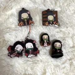 鬼滅の刃 竈門禰豆子 キーホルダー類6種まとめ