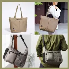 キャプテンスタッグ ショルダーバッグ＆ミッキーマウス BIGトート