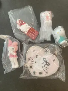 サンリオ カプセルトイ 5点セット ハローキティ マイメロディ
