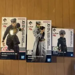 ジョジョの奇妙な冒険 一番くじ A賞 東方仗助 C賞広瀬康一 D賞 空条承太郎