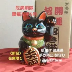 限定値引中✨お金呼び招き猫》古風☆白猫右手上げ6号　開運祈願　在庫限り 60年に1度の丙午記念限定 お守り 財布に入れる 小判 限定 開運 金の馬 置物