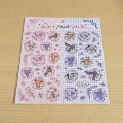 ポケモン　Don’t Attack Me クリアシールセット ポケセン