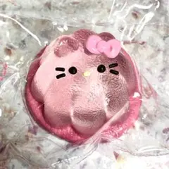 ハローキティ プリン 夜光 キラキラ スクイーズ 白猫 kikisquishy