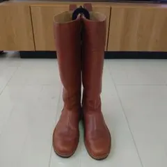 【最終値下げ 中古品】Clarks レザー ロングブーツ 24.5
