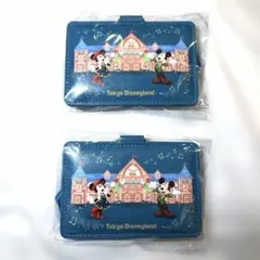 【新品】非売品JAL 東京ディズニーランド イブニングパーティ パスケースセット