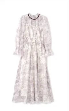 長袖 ロングワンピース