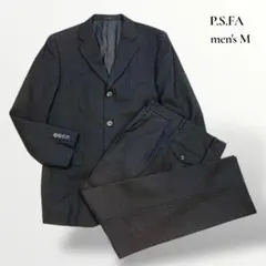 P.S.FAパーフェクトスーツファクトリー／ビジネススーツ ストライプ 背抜きのサムネイル