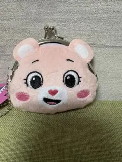 CAREBEARS ケアベア　フェイスがまぐち　ピンク