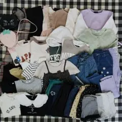 【専用】130 女の子 春夏お洋服 まとめ売り 35点セット ブランド子供服多数