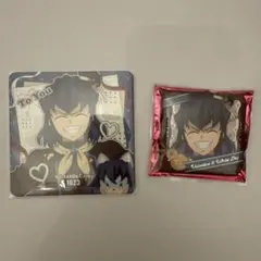 鬼滅の刃 バレンタイン ギフト缶バッジ コースター 嘴平伊之助