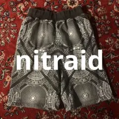 00s nitraid 総柄　サルエル　スウェット　ショーツ　archiveのサムネイル