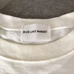 ⬛BLUE LAKE MARKET ラグランカットソー 半袖2025年日本製