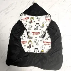 スヌーピー 抱っこ紐 ベビーカー 防寒ケープ ブランケット ポケット付き 可愛い