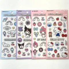 【正規品】サンリオ / ペタメロウステッカーズ / 4種類セット