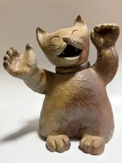 かとうゆみ 犬 マフラー レア 陶器 植木鉢 新品 置物 花器 新品 - メルカリ