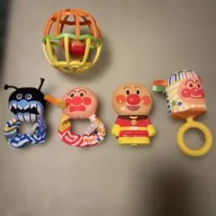 アンパンマン ベビーおもちゃ 5点セット