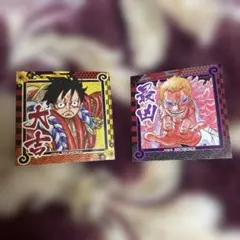 【非売品】ワンピース おみくじシール ドフラミンゴ　レフィ