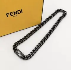 FENDI フェンディ バケットネックレス 喜平チェーン 芸能人着用 保存箱付き FENDI フェンディ バケットネックレス 喜平チェーン 芸能人着用 保存箱