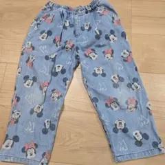 ミッキーマウス・ミニーマウス デニムパンツ 110cm