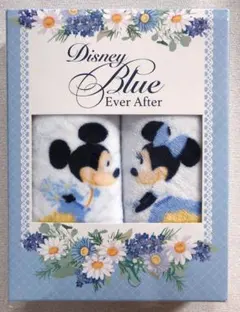 【新品未開封】ディズニー　ブルーエバーアフター　ミニタオル　今治タオルのサムネイル