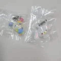 サンリオ ゆるっとめじるしアクセサリー　ウサハナ　シロウサ