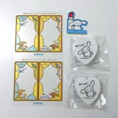 【新品・未使用】アイシナモロール　ファンデーションスポンジ　ステッカー