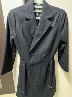 SNIDEL ブラック ストライプ ミニワンピース